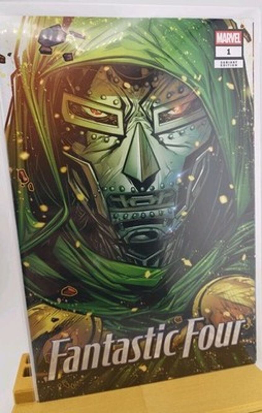 Fantastic Four #1 Doctor Doom Jonboy Meyers SDCC Variant LTD 2500 Marvel Rare